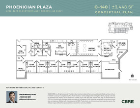 2222-2228 W Northern Ave, Phoenix, AZ for lease Floor Plan- Image 2 of 3