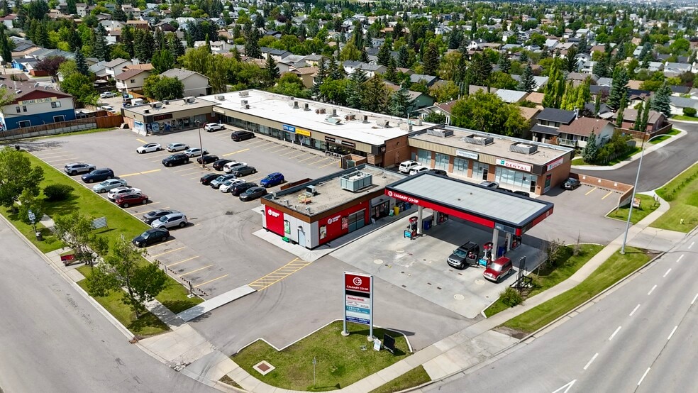 16 MacEwan Dr NW, Calgary, AB for lease - Aerial - Image 1 of 1