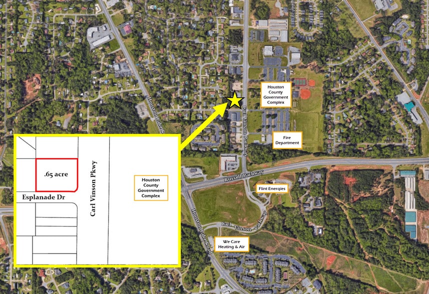 201 Carl Vinson Pkwy, Warner Robins, GA for sale - Primary Photo - Image 1 of 3