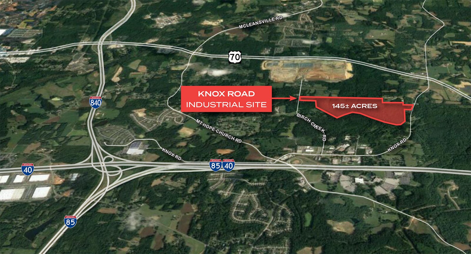 Knox & Birch Creek Rd, Mcleansville, NC 27301 Land for Sale