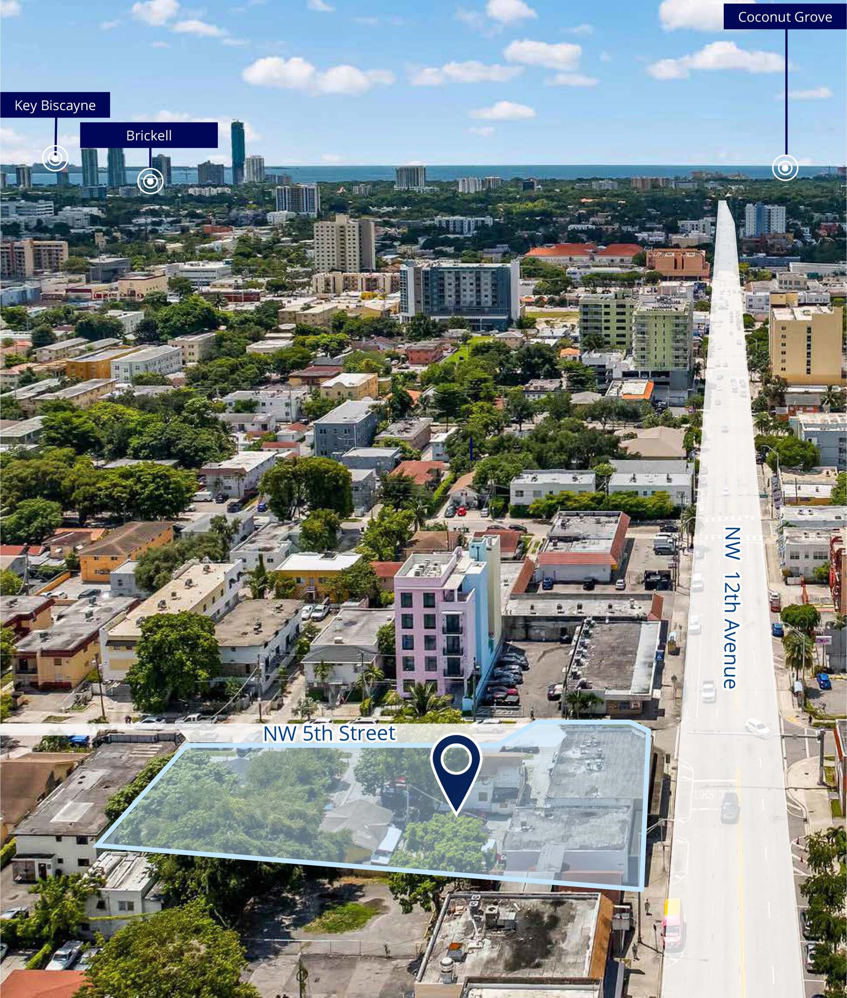 515 NW 12th Ave, Miami, FL for sale Aerial- Image 1 of 7