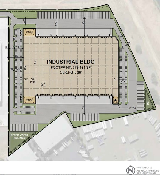 3520 Carlin Dr, West Sacramento, CA for lease - Site Plan - Image 3 of 3