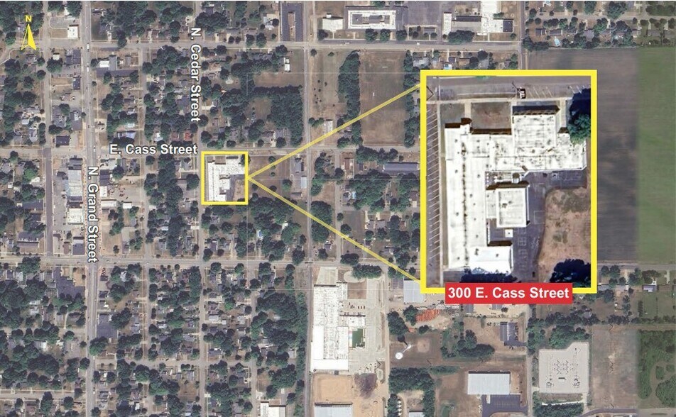 300 E Cass St, Schoolcraft, MI for lease - Aerial - Image 2 of 18