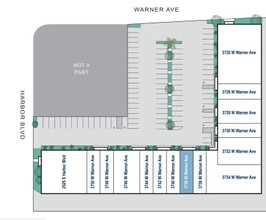 3720-3750 Warner Ave, Santa Ana, CA for lease Site Plan- Image 2 of 2