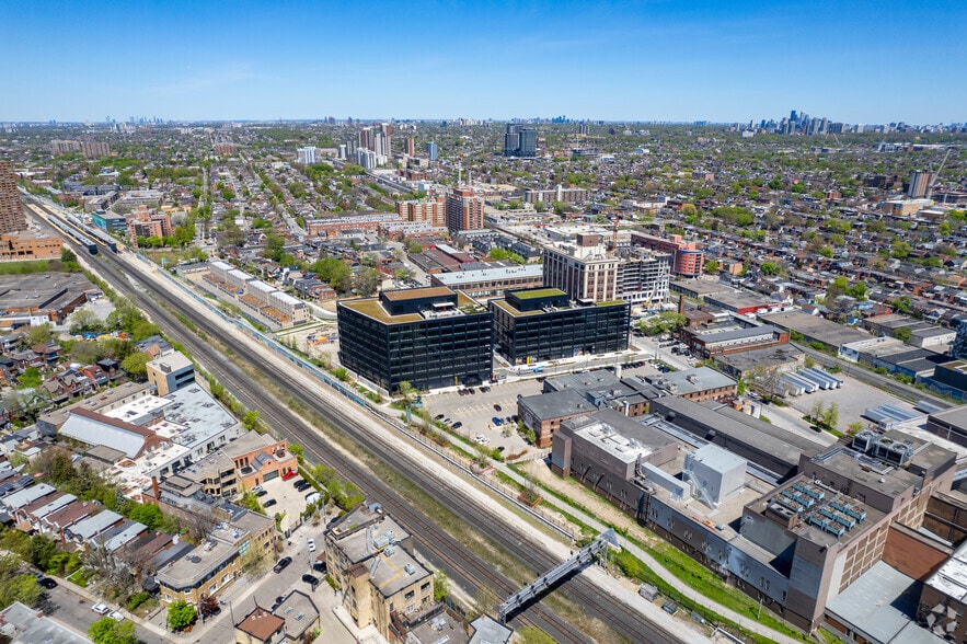 152 Sterling Rd, Toronto, ON for lease - Aerial - Image 2 of 8