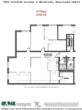 7801 Norfolk Ave, Bethesda, MD for lease Floor Plan- Image 1 of 1