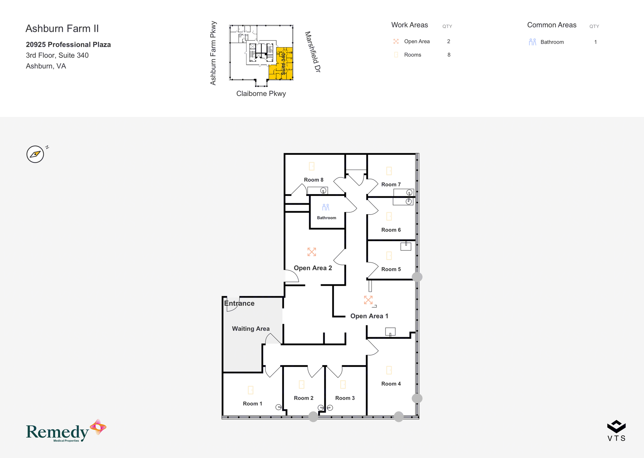 20925 Professional Plz, Ashburn, VA for lease Floor Plan- Image 1 of 1