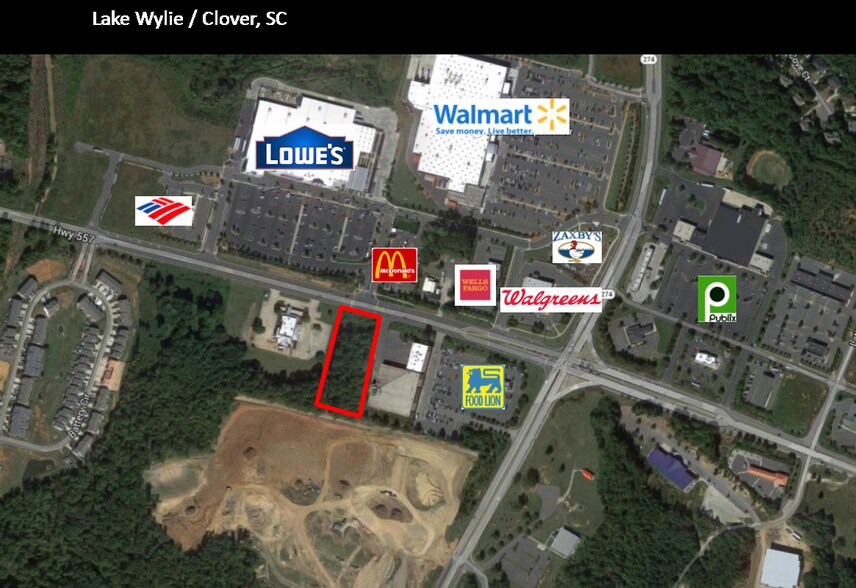 Hwy 557, Clover, SC 29710
