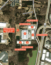 665 Brigham Rd, Greensboro, NC - aerial  map view - Image1