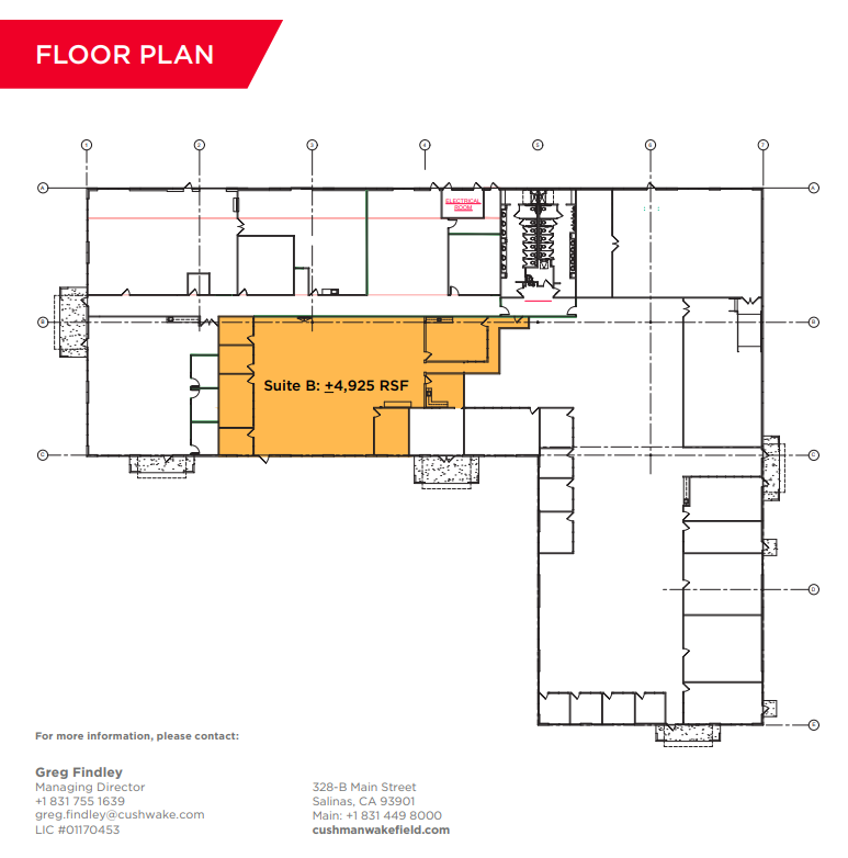 710 La Guardia St, Salinas, CA for lease Floor Plan- Image 1 of 1