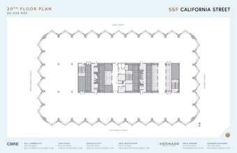 555 California St, San Francisco, CA for lease Floor Plan- Image 1 of 1