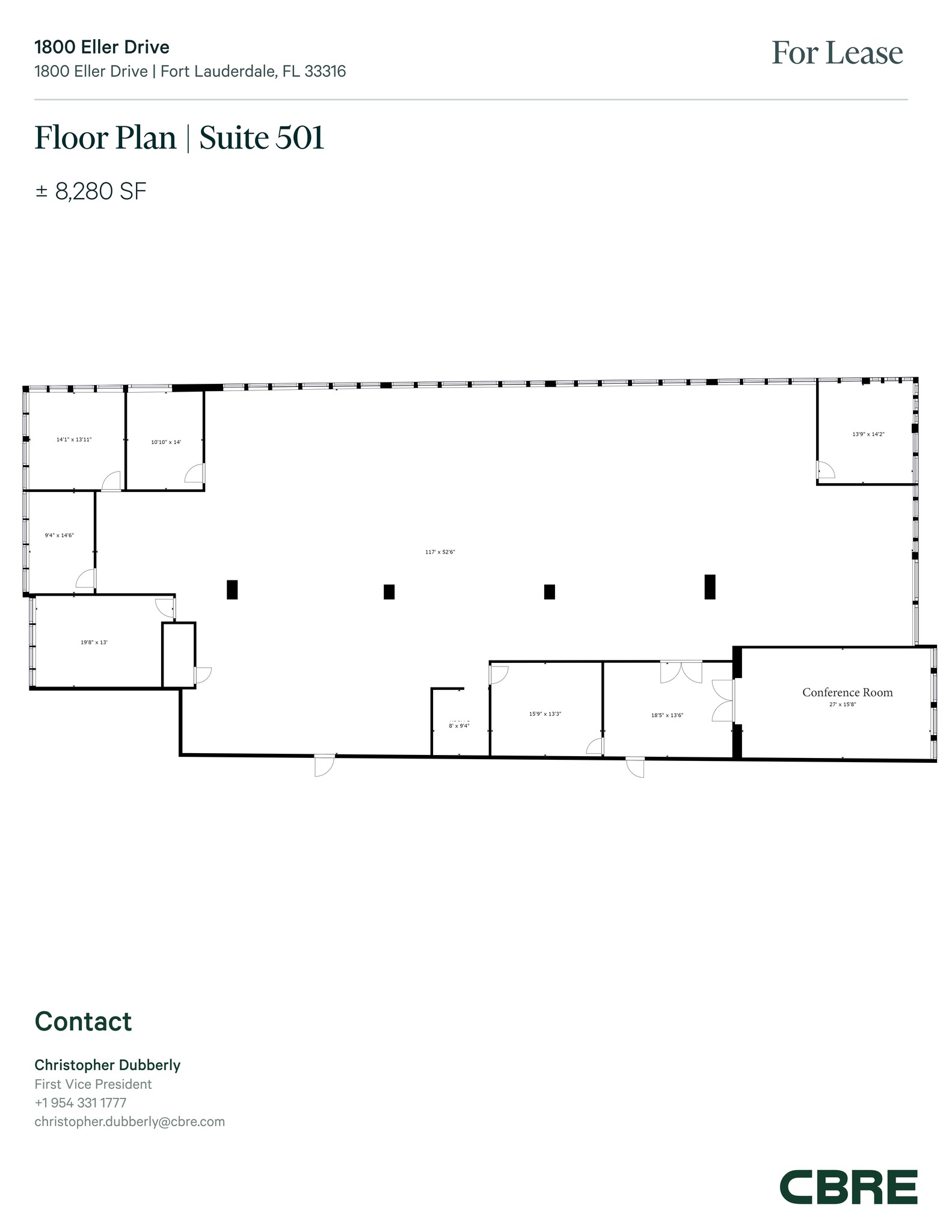 1800 Eller Dr, Fort Lauderdale, FL for lease Site Plan- Image 1 of 1