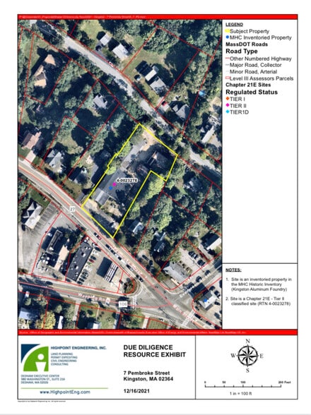 7 Pembroke St, Kingston, MA for sale - Aerial - Image 3 of 3