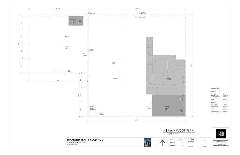 424 N Wood St, Chicago, IL for lease - Site Plan - Image 2 of 26