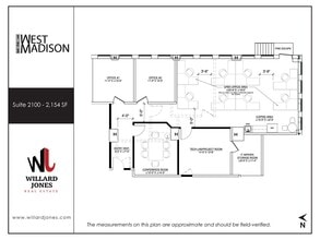 123 W Madison St, Chicago, IL for lease Floor Plan- Image 1 of 1
