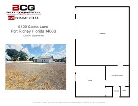 6129 Siesta Ln, Port Richey, FL for lease Site Plan- Image 1 of 1