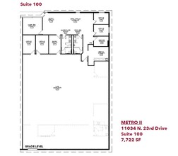 11034 N 23rd Dr, Phoenix, AZ for lease Floor Plan- Image 1 of 1