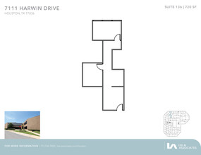 7111 Harwin Dr, Houston, TX for lease Floor Plan- Image 1 of 1