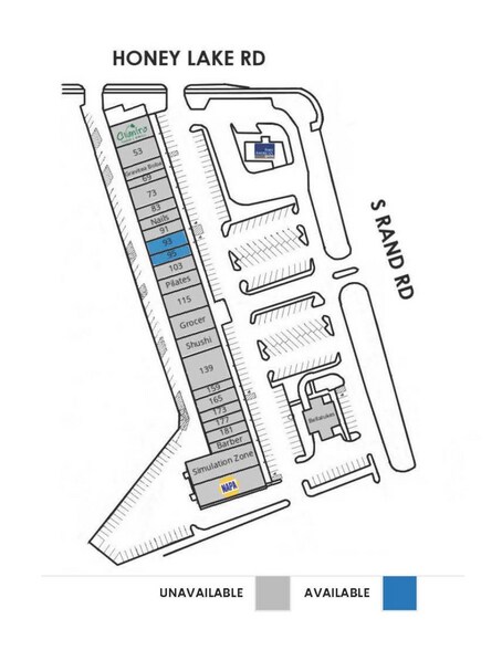 33-193 S Rand Rd, Lake Zurich, IL for lease - Site Plan - Image 2 of 6