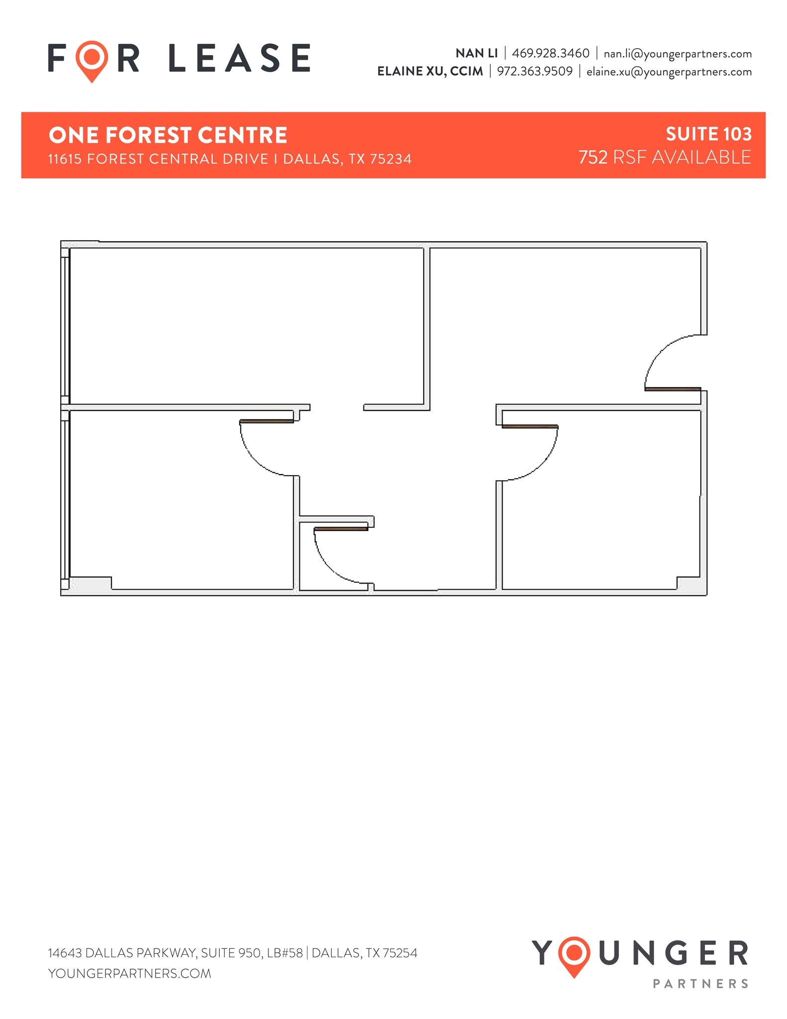11615 Forest Central Dr, Dallas, TX for lease Site Plan- Image 1 of 5