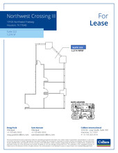 13105 Northwest Fwy, Houston, TX for lease Floor Plan- Image 1 of 1