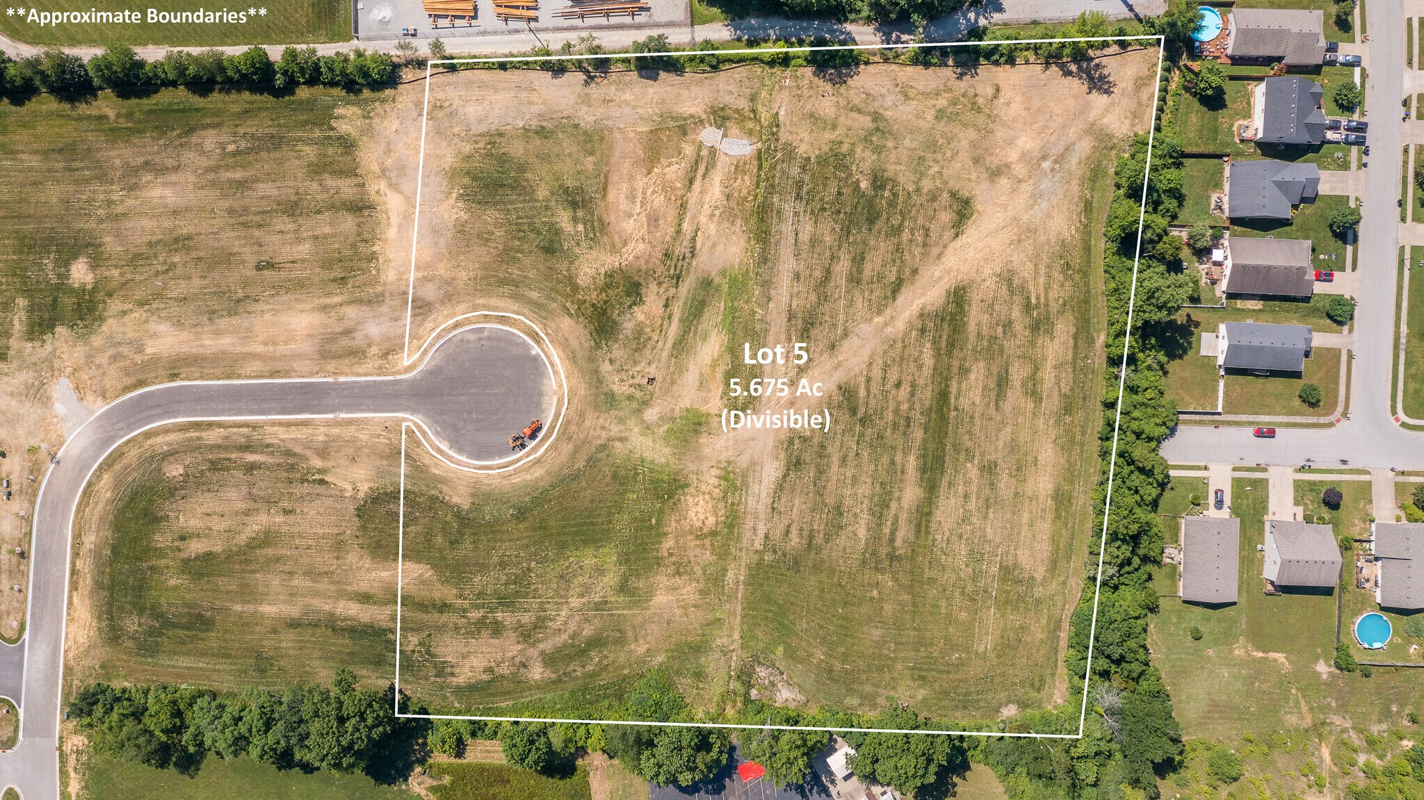 Grand Seven Ct-Lot 5, Sellersburg, IN for sale Aerial- Image 1 of 1