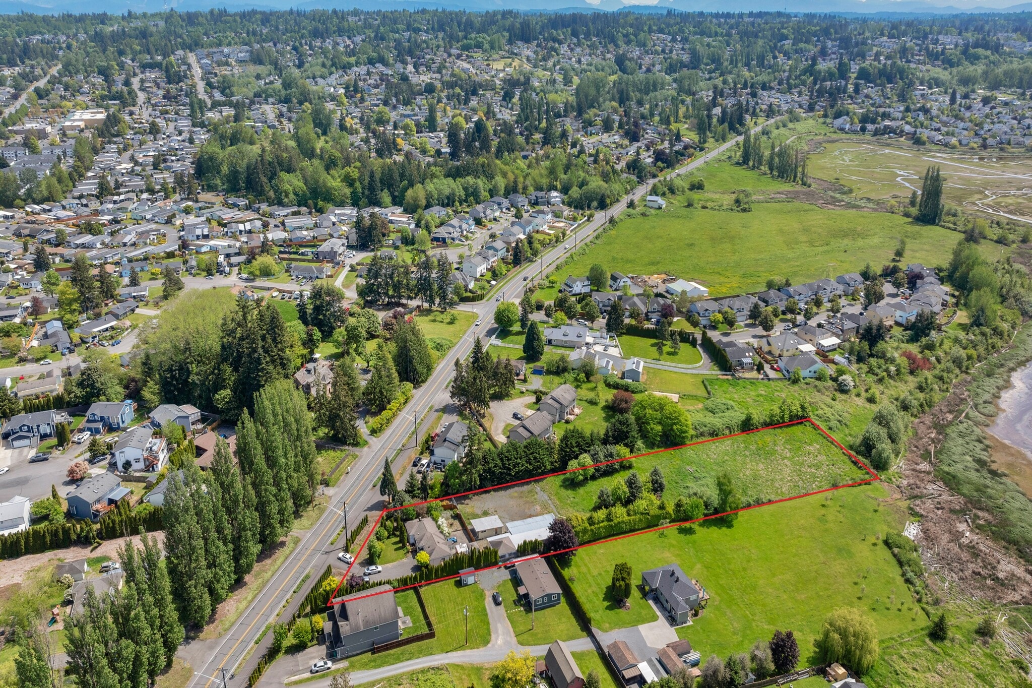 5528 61st St NE, Marysville, WA for sale Aerial- Image 1 of 26