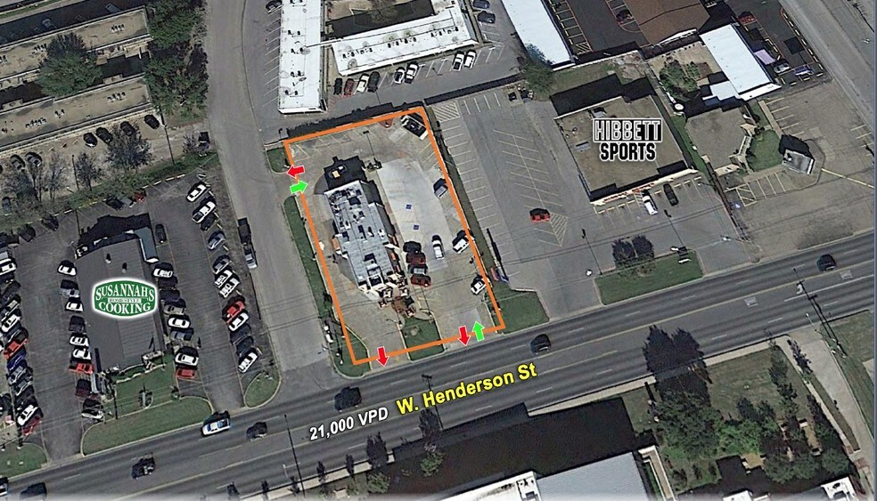 1510 W Henderson St, Cleburne, TX for sale - Aerial - Image 1 of 1