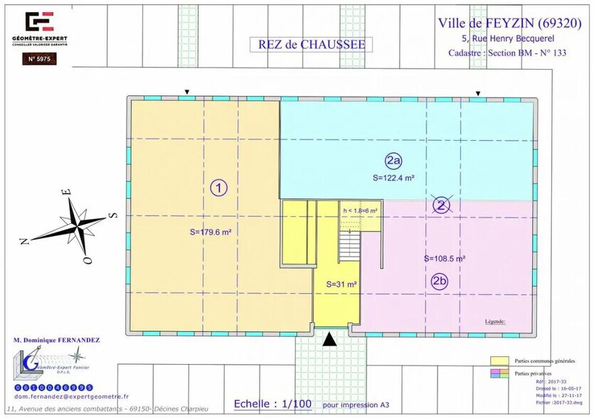 Office in Feyzin for lease - Floor Plan - Image 3 of 5