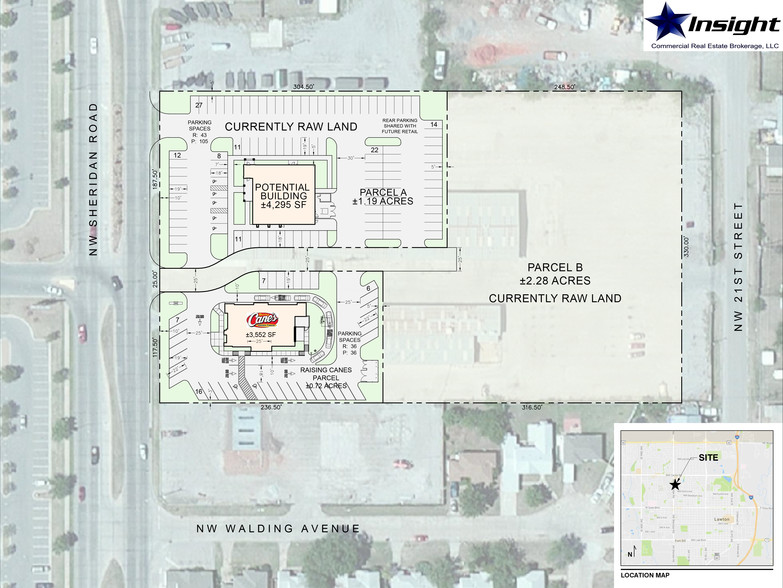 807 NW Sheridan Rd, Lawton, OK for lease - Site Plan - Image 1 of 1