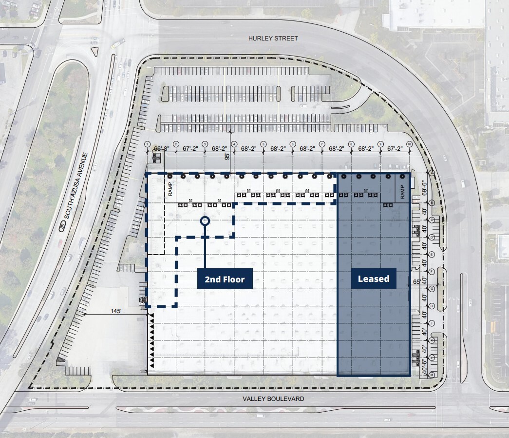 17411 Valley Blvd, City Of Industry, CA for lease Floor Plan- Image 1 of 2