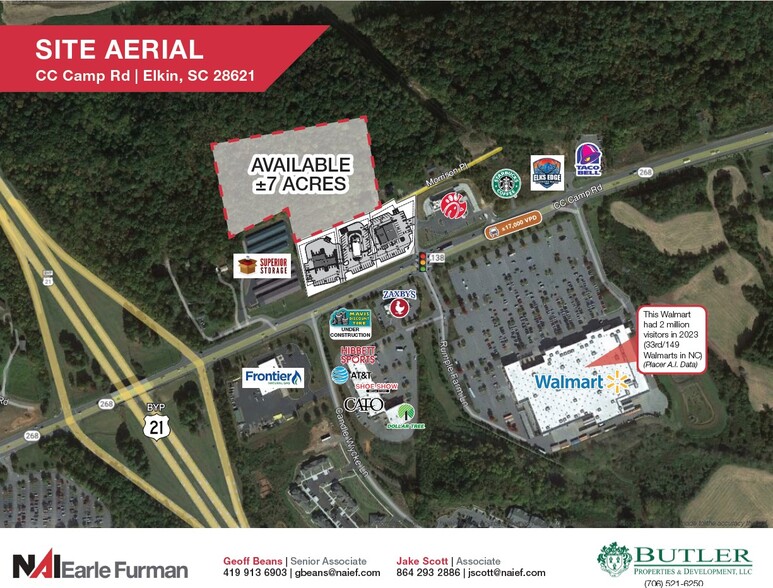 CC Camp Rd, Elkin, NC for lease - Building Photo - Image 1 of 3