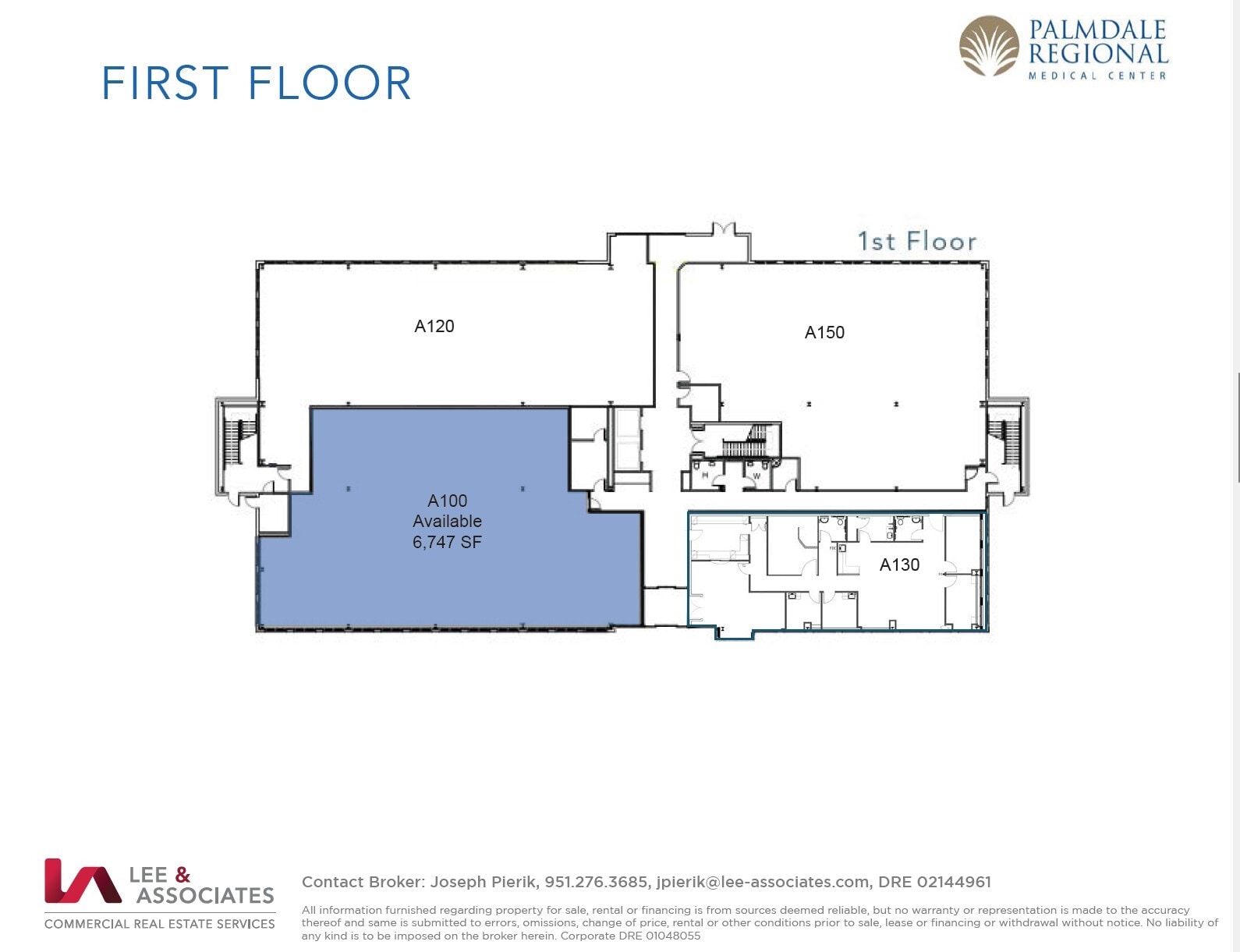 38660 Medical Center Dr, Palmdale, CA for lease Floor Plan- Image 1 of 1