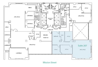 90 New Montgomery St, San Francisco, CA for lease Floor Plan- Image 1 of 1
