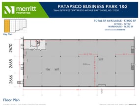 2652-2664 W Patapsco Ave, Baltimore, MD for lease Floor Plan- Image 1 of 1