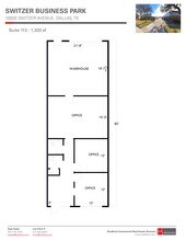 10930 Switzer Ave, Dallas, TX for lease Site Plan- Image 2 of 2