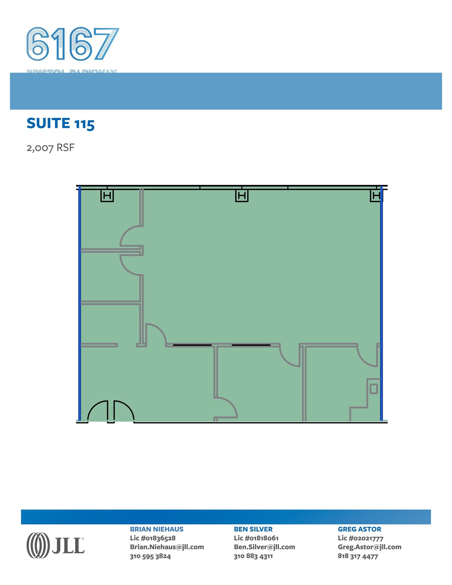 6167 Bristol Pky, Culver City, CA for lease Site Plan- Image 1 of 1