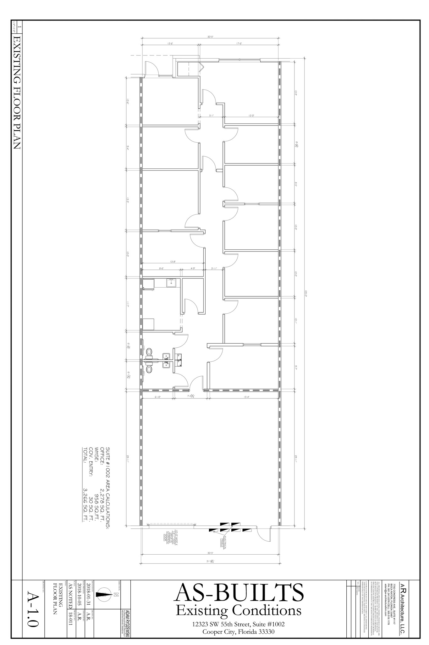 12239-12399 SW 53rd St, Cooper City, FL for lease Site Plan- Image 1 of 1