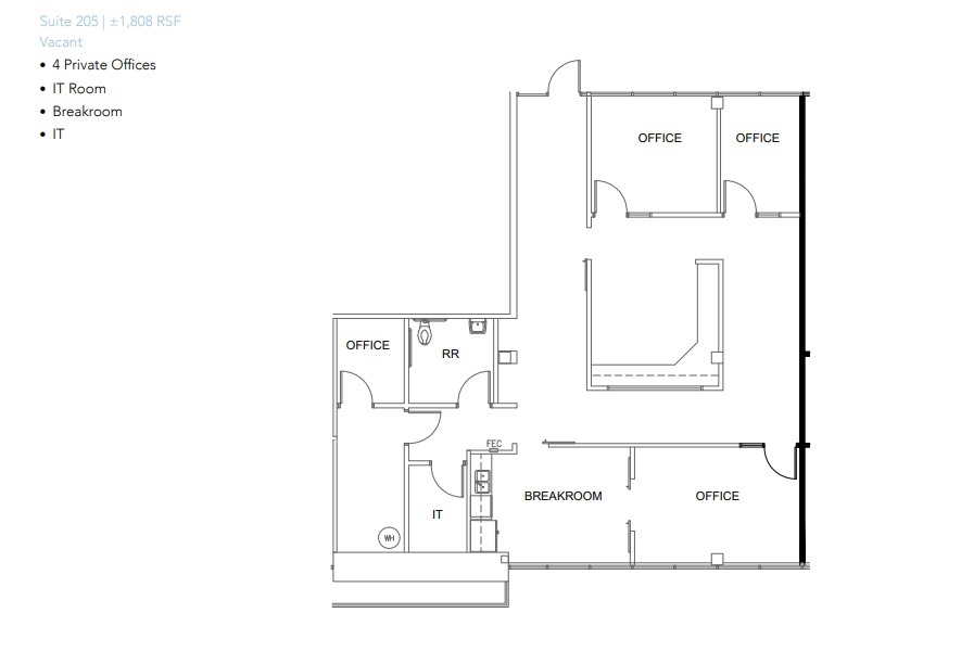 5030 Camino de la Siesta, San Diego, CA for lease Floor Plan- Image 1 of 1