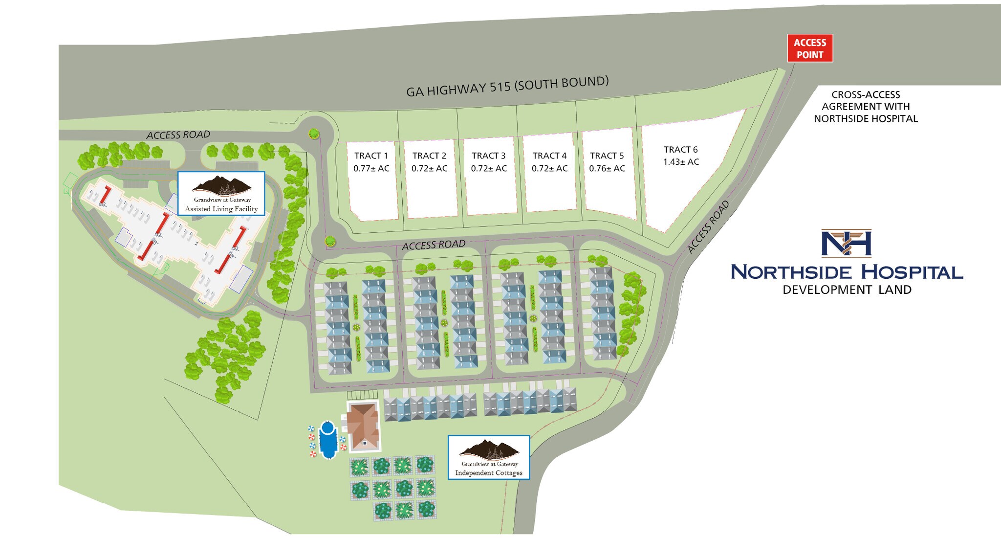 Highway 515, Jasper, GA 30143 Grandview at Gateway