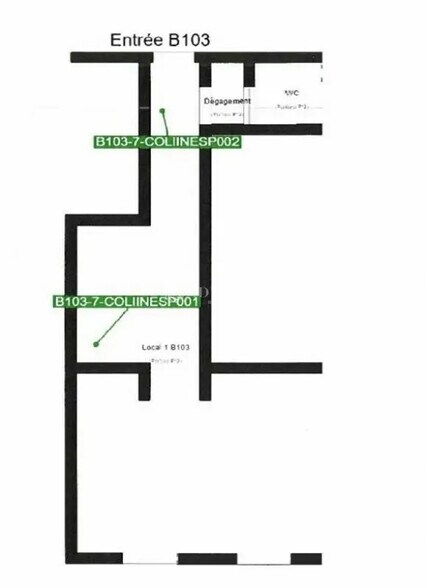 Office in Nîmes for lease - Floor Plan - Image 2 of 7