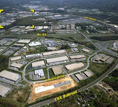 10555 Guilford Rd, Jessup, MD - Aerial  map view