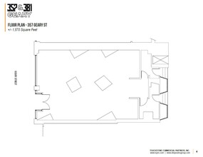 351 Geary St, San Francisco, CA for lease Floor Plan- Image 1 of 1