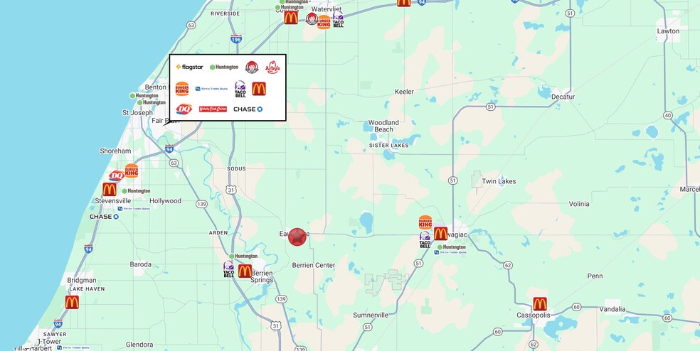 7200 Linn St, Eau Claire, MI for lease - Building Photo - Image 3 of 9