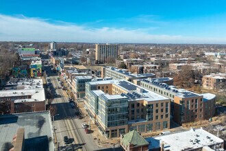 6241-6263 Delmar Blvd, Saint Louis, MO - AERIAL  map view