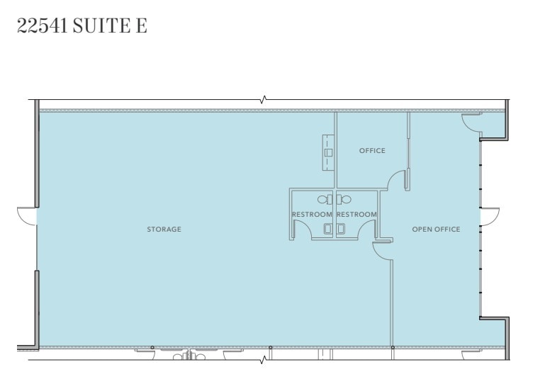 22541 Aspan St, Lake Forest, CA for lease Floor Plan- Image 1 of 1