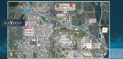 150 Innovation Dr, Elk Grove Village, IL - AERIAL map view - Image1
