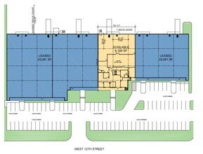 4444-4464 W 12th St, Houston, TX for lease Site Plan- Image 1 of 1