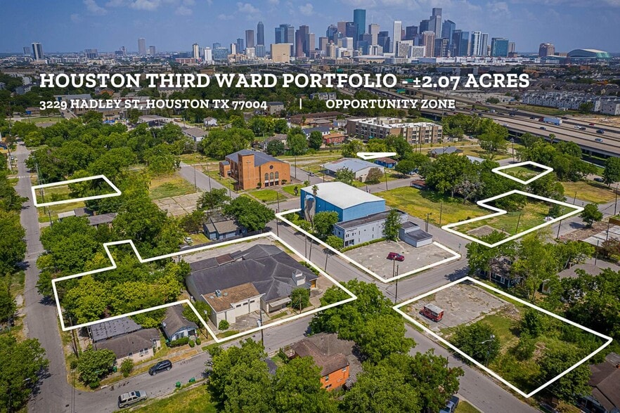 Houston Third Ward Portfolio portfolio of 8 properties for sale on LoopNet.com - Aerial - Image 1 of 10