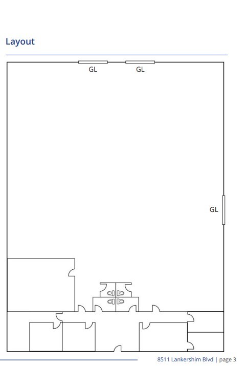 8511 Lankershim Blvd, Sun Valley, CA for lease Floor Plan- Image 1 of 1